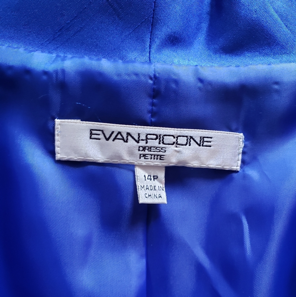 💙NWOT Classy Vintage Evan-Picone Dress - Picture 5 of 5